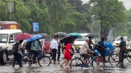 Aftermath of Cyclone Remal landfall Heavy rain will continue to occur in north Bengal districts, where the monsoon has already set in. (PTI)