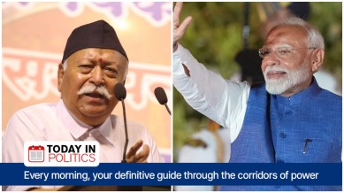 RSS sarsaghchalak Mohan Bhagwat (left) and Prime Minister Narendra Modi.(PTI Photos)