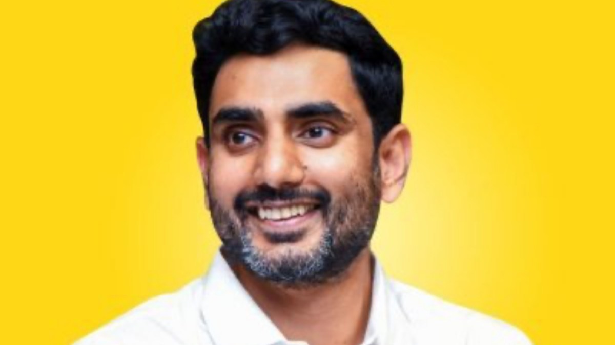 general secretary and son of party chief Chandrababu Naidu, Nara Lokesh