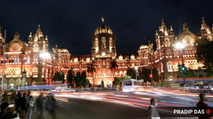 Chhatrapati Shivaji Maharaj Terminus (CSMT) in Mumbai. (Express file photo by Pradip Das)
