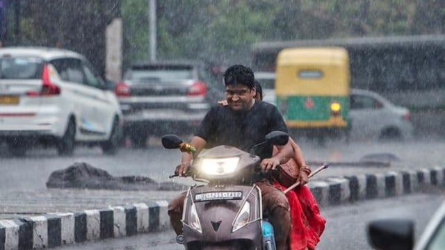delhi rain