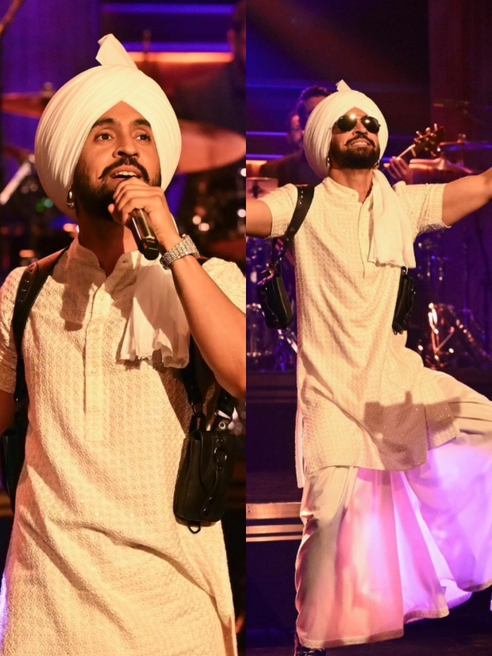 Diljit Dosanjh Gives Punjabi Lessons To Jimmy Fallon, Lights Up The ...