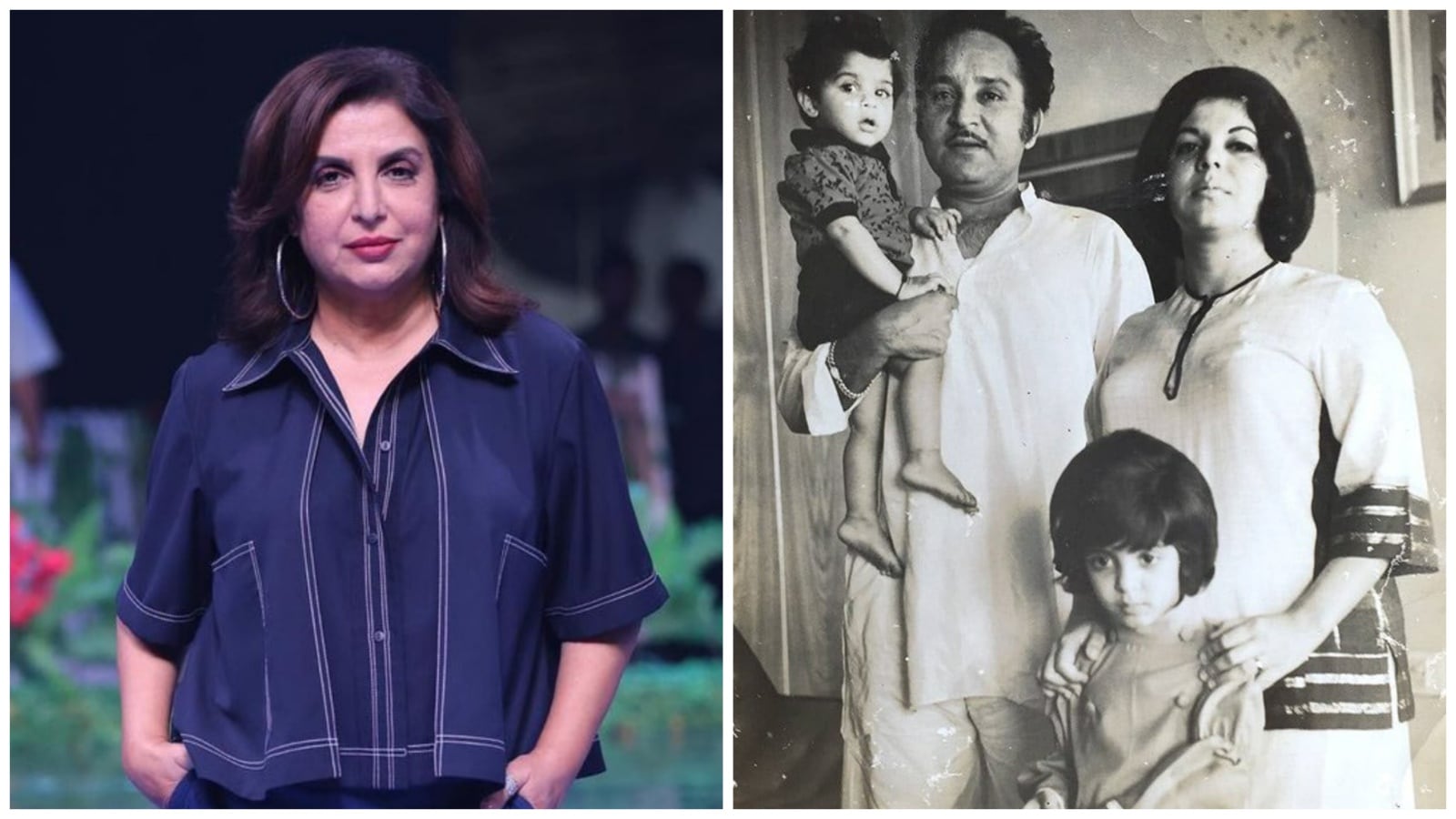 Farah Khan recalls feeling like ‘charity case’ after father’s ...