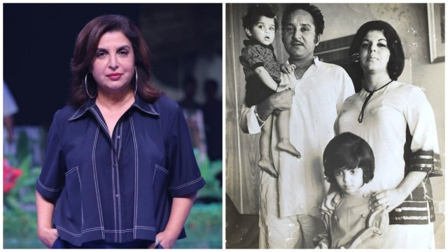 farah khan father