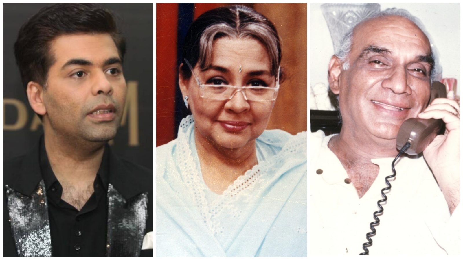 farida jalal yash chopra karan johar