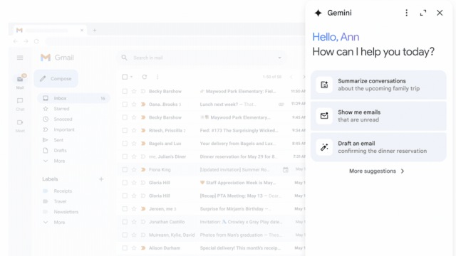 Gemini Gmail | Gemini Google Docs | Gemini Google Drive