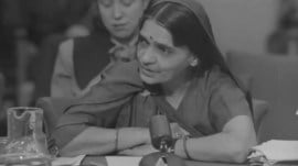Mehta served as the Indian delegate to the UN Commission on Human Rights from 1947 to 1948 and is widely known for ensuring a more gender-sensitive language in the landmark Universal Declaration of Human Rights, the UDHR. (X/@UNinIndia)