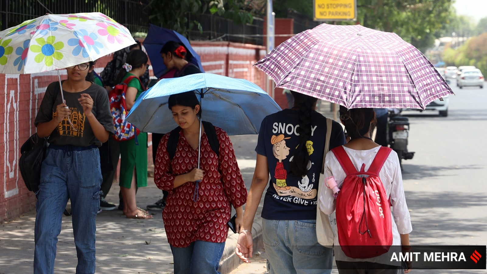 Hot weather conditions also continued in Gurugram and Faridabad, which recorded maximums of 43.4 and 44.9 degrees Celsius, respectively. (Representative/ Express file photo by Amit Mehra)