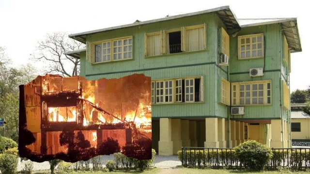 Iconic Hollong Bungalow in Alipurduar goes up in flames, TMC minister ...