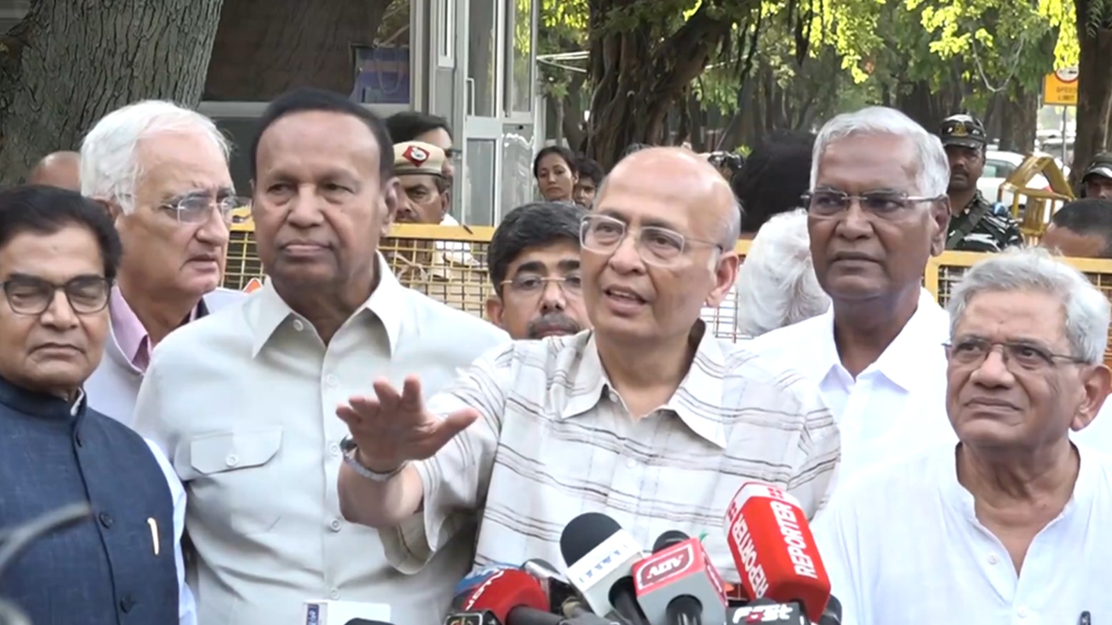 INDIA bloc delegation, EVM counting, postal ballots