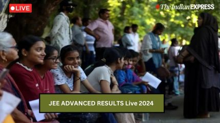 JEE Advanced Result 2024 Live Updates: Final answer key, results today