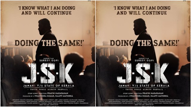 JSK is directed by Pravin Narayanan and also stars Anupama Parameswaran in a key role, besides Suresh Gopi.