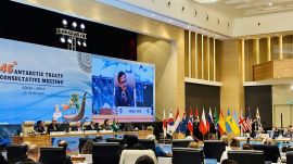 The Antarctic Parliament focuses on discussions around policy, logistics, legal and administration decisions for Antarctica and are attended by policy and legal experts, diplomats, ambassadors representing the Treaty Parties.