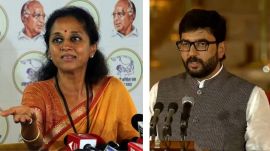 Baramati NCP MP Supriya Sule on Monday said she was happy that Pune BJP MP Murlidhar Mohol got a ministerial berth in the new NDA government