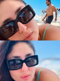 Saif Ali Khan photobombs Kareena Kapoor Khan's beach photos