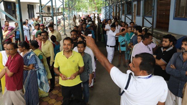 kolkata polling, indian express