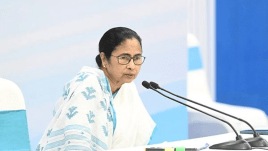 During the campaign for the Lok Sabha elections, Banerjee had criticised the Calcutta High Court order cancelling all appointments made through a 2016 teacher recruitment test. She had then argued that BJP leaders were influencing a section of the judiciary. (Express photo)