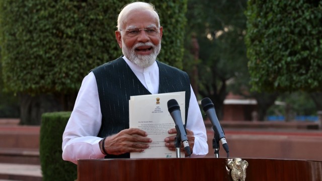 PM Modi oath taking Delhi security