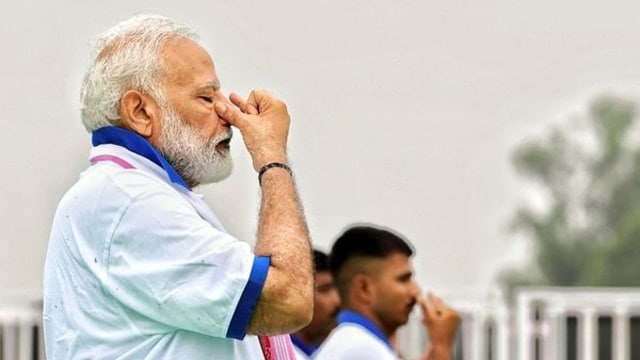 In first J&K visit after polls, PM Modi to lead yoga day celebrations from Srinagar on June 21 | India News - The Indian Express