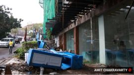 Mumbai rain, monsoon, weather, indian express