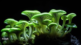 Filoboletus manipularis is a fascinating species of bioluminescent mushrooms.