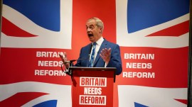Nigel Farage led Reform UK is leading ahead in UK election.