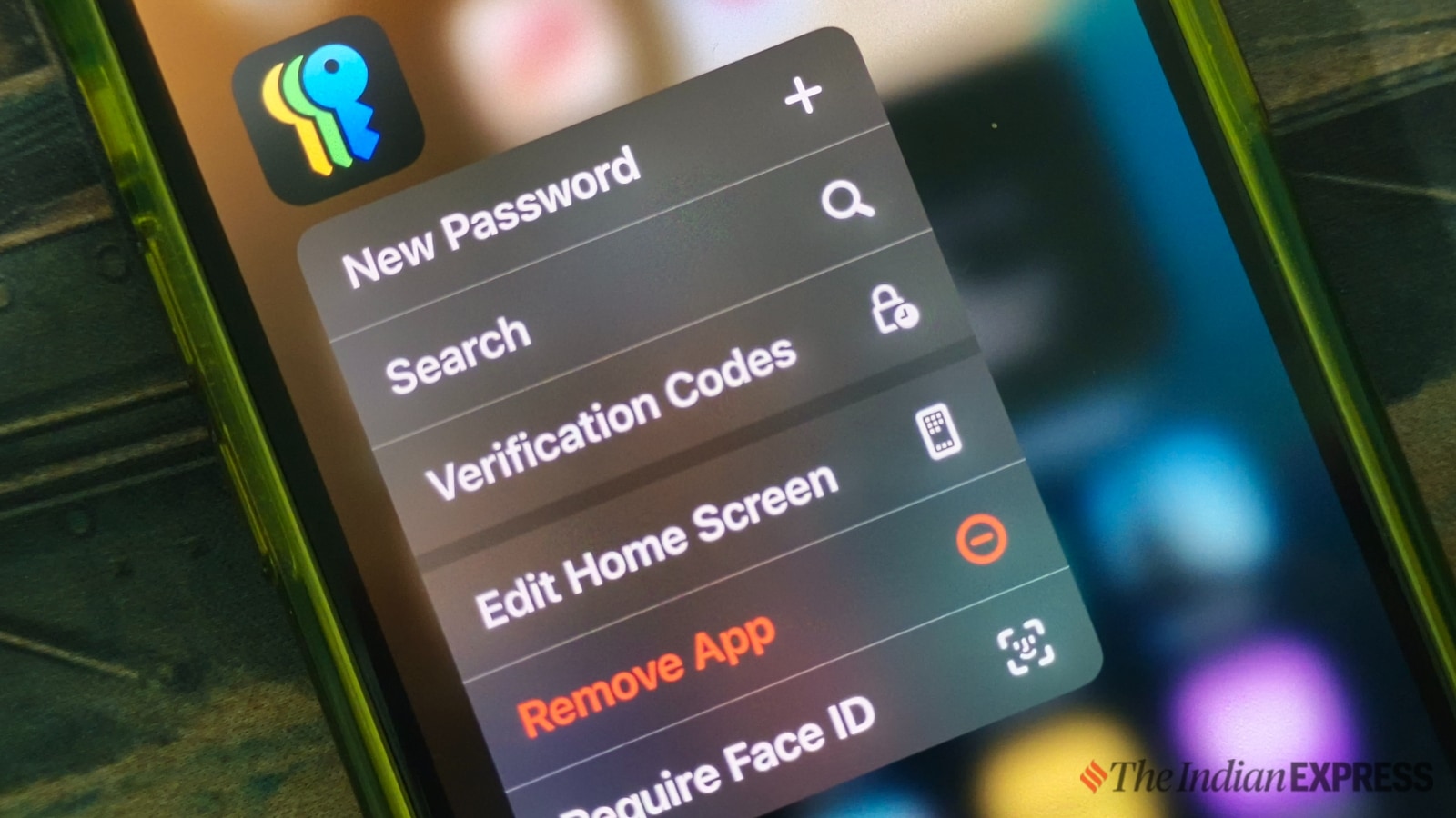 Passwords app