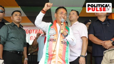 prem singh tamang, sikkim, lok sabha elections, political pulse, exit polls, indian express