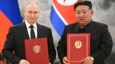 Russia North Korea Putin Kim Jong-Un