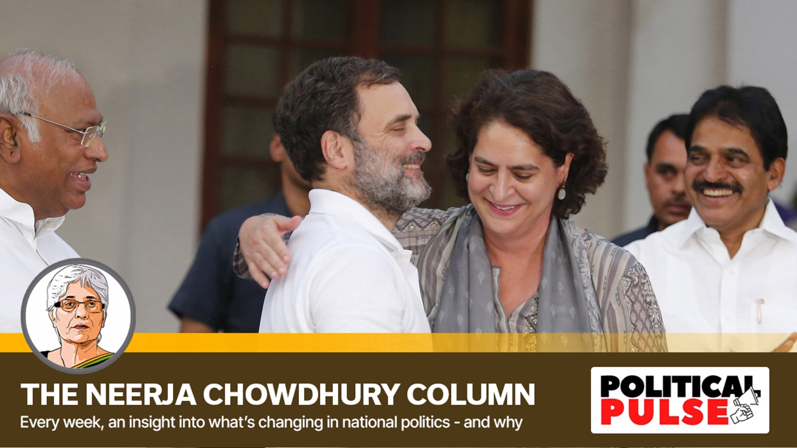 With Priyanka in supportive play and Rahul as pivot, Congress eyes a turnaround, from UP to Parliament | Political Pulse News