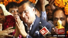 Rajat Sharma, editpr-in-chief of IndiaTV. (Express file photo by Anil Sharma)