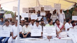 Jignesh Mevani, Congress protest against Rajkot Fire, hunger strike over Rajkot fire, TRP Game Zone, Rajkot fire deaths, Rajot fire news, indian express news