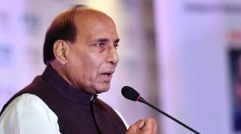 Defence Minister Rajnath Singh