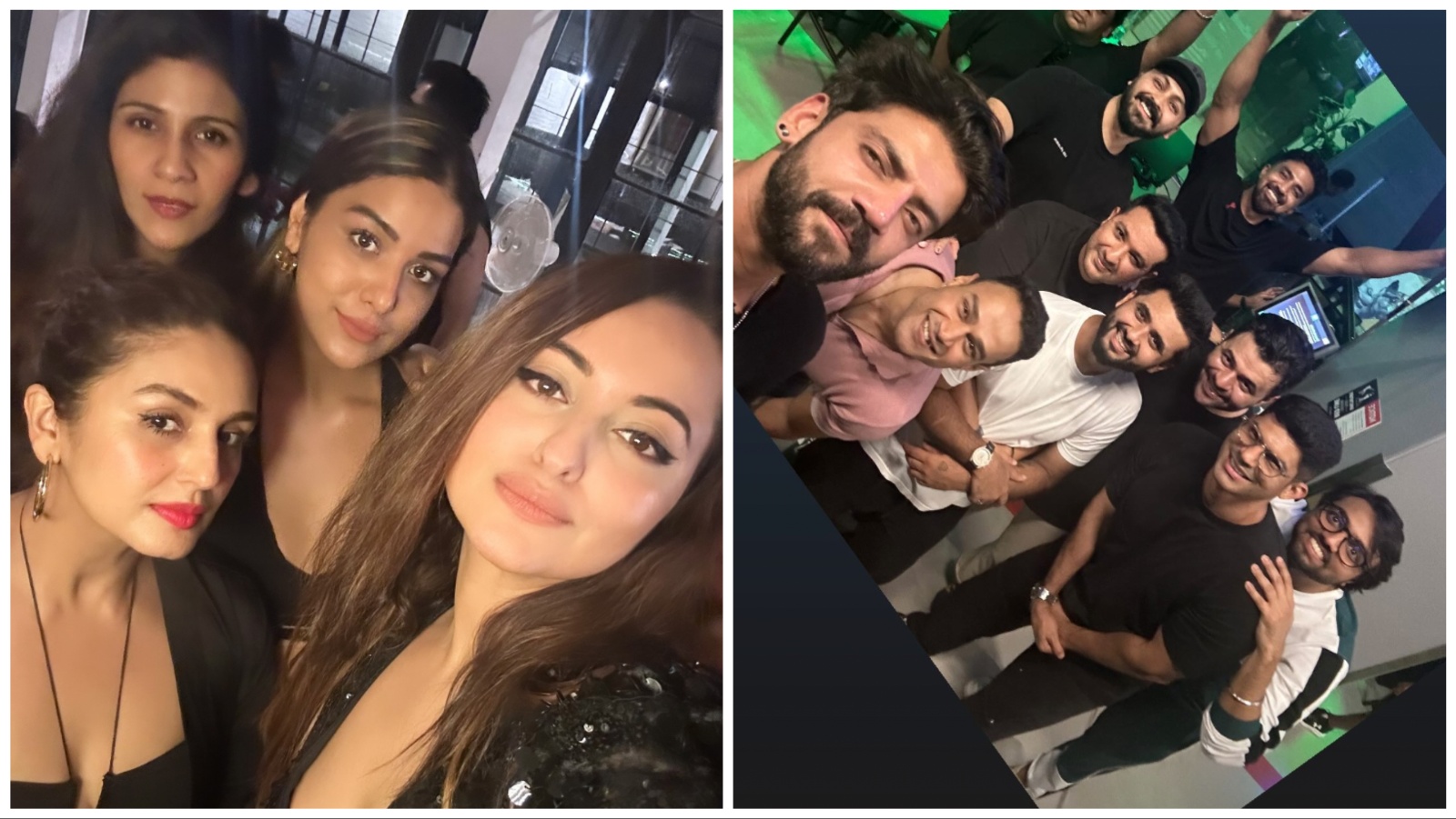 Sonakshi Sinha celebrates with girl friends ahead of wedding; Zaheer Iqbal  parties with his buddies. See photos | Bollywood News - The Indian Express