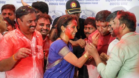 Supriya Sule to tour Baramati’s drought-hit areas, calls for spending money on water tankers instead of victory celebrations