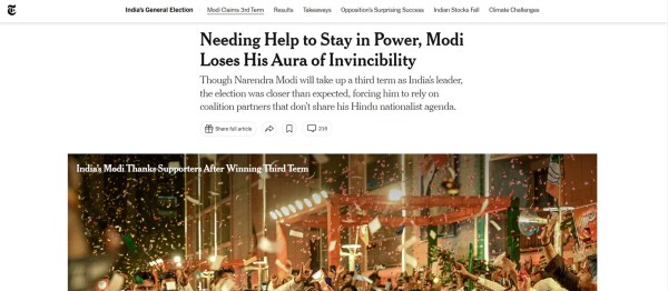 lok sabha elections india 2024