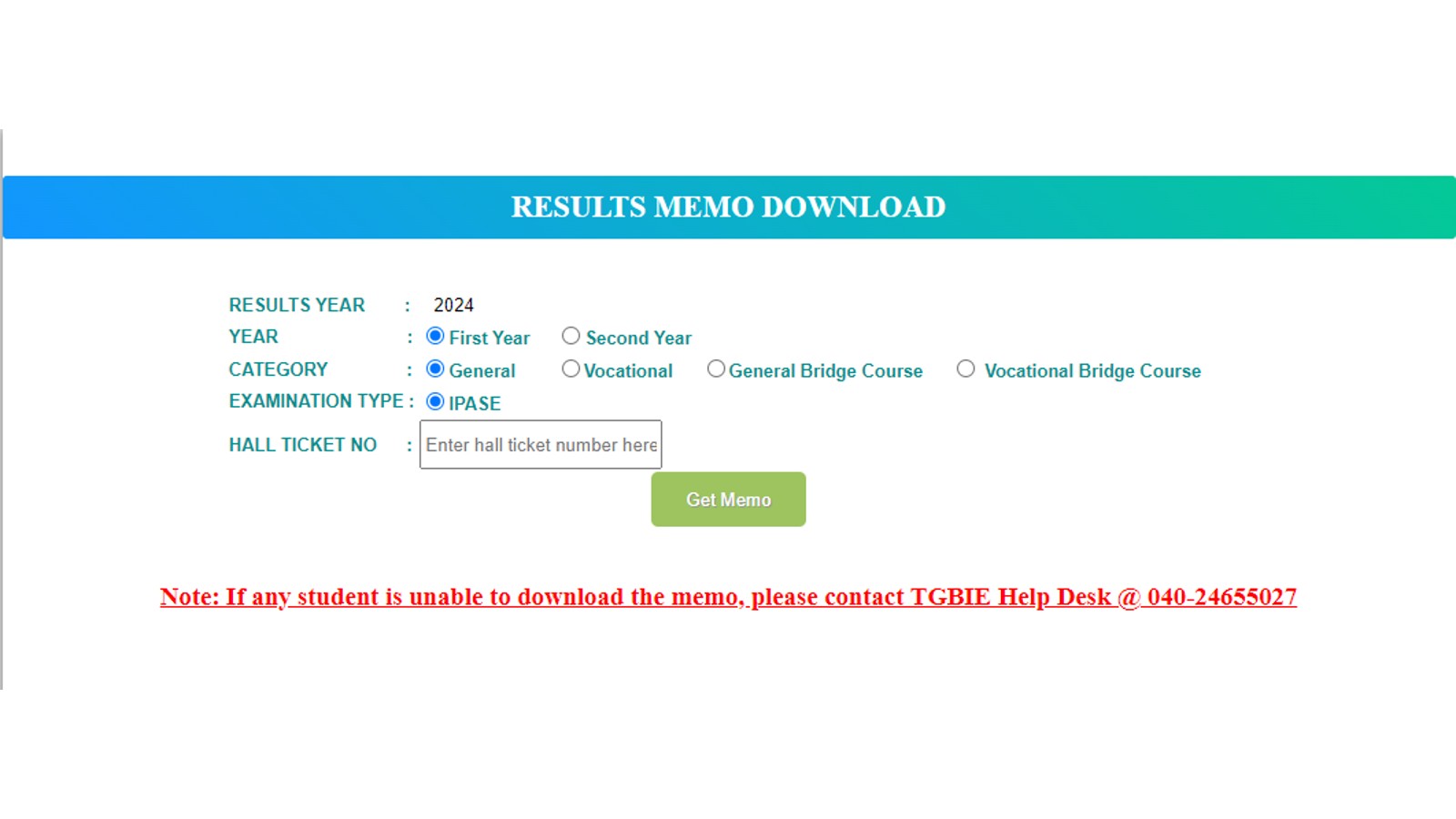 TS Inter Supplementary Results 2024 Websites to check TSBIE 1st, 2nd