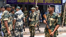 west bengal voting West Bengal poll violence