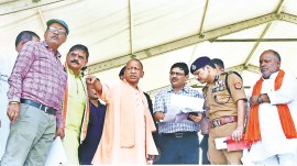 PM Modis Varanasi visit, Narendra Modi, Modis Varanasi visit preparations, Adityanath reviews preparations, Narendra Modi, Yogi Adityanath, indian express news