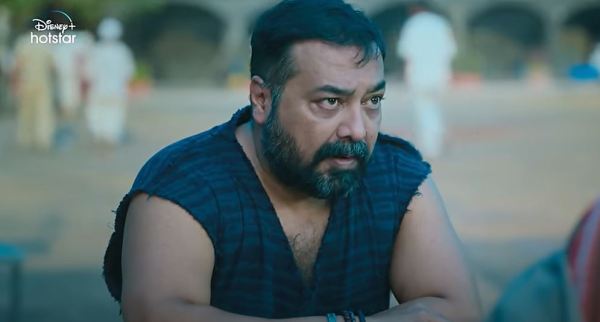 Anurag Kashyap in a screengrab from Bad Cop