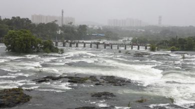 Pune: Over 200 firefighters and officers of the fire brigade are currently deployed in various parts of the city. (Express Photo by Arul Horizon)