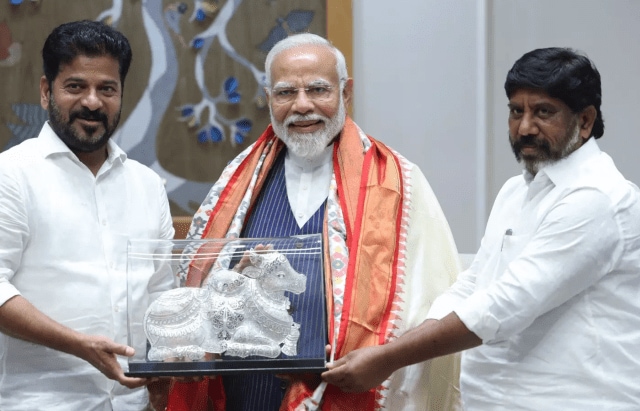 Telangana CM Revanth Reddy meets PM Modi, discusses state issues ...