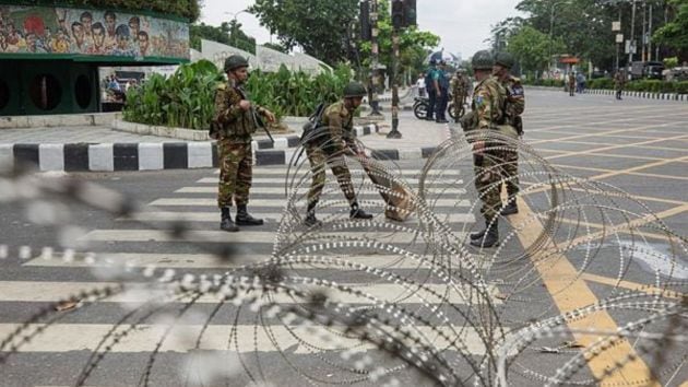 A day after the Supreme Court's landmark decision to scrap certain quotas for government jobs, sparking deadly protests earlier this month, Bangladesh observed a fragile calm on Monday under a curfew. However, widespread disruptions to telecommunications services continued to affect the country. (AP)
