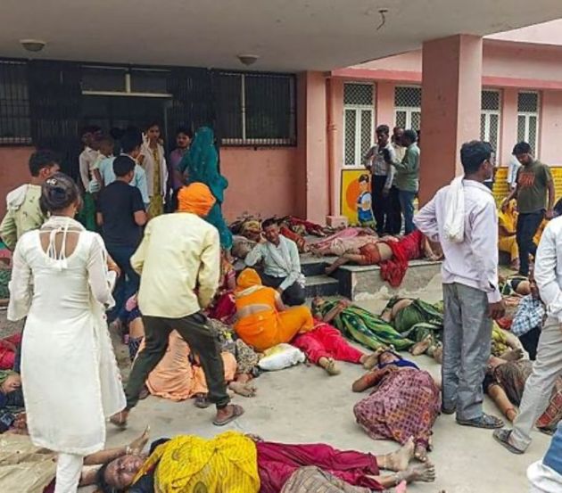 Rajesh Kumar Singh, Senior Superintendent of Police, Etah, said, "So far 27 dead bodies have been received in the Etah Hospital, including 23 women, 3 children, and 1 man. The injured have not reached the hospital”. He said that the incident was being probed into, adding that the identification of the 27 bodies was being done. The Etah SSP said that people had gathered in large numbers for the event.
