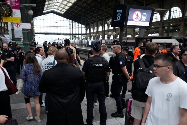 Paris Olympics France Trains