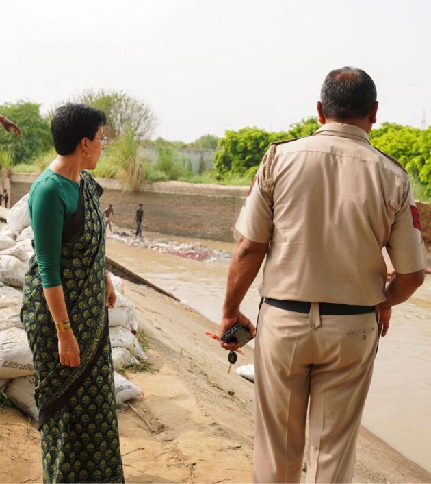 A sub-branch of the canal, which originates from the Yamuna river in Munak in Haryana’s Karnal district, was breached between 12 midnight and 2 am on Thursday, Delhi water minister Atishi said.