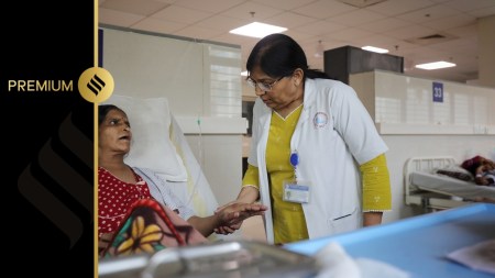 Keeping a tab on patients’ kin is something that Dr Priti Sanghavi, HOD and deputy director at GCRI, does meticulously.