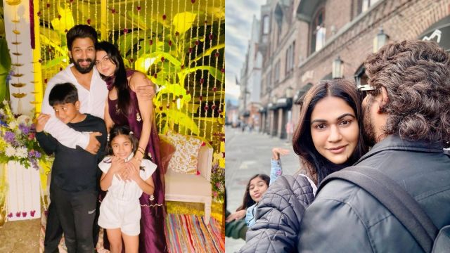 Allu Arjun enjoys a vacation with his family