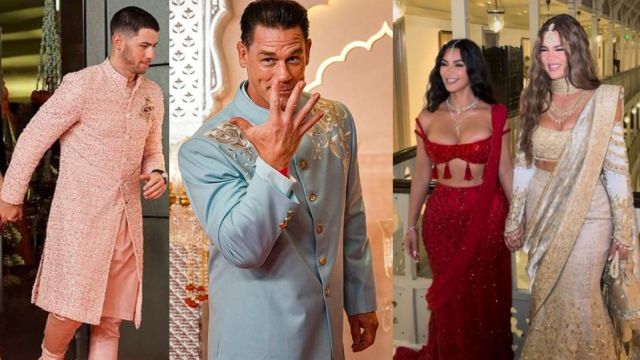 Kardashians, John Cena to Nick Jonas: Meet the international stars at Ambani wedding  Trending 