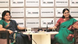 Anupriya Patel, Anupriya Patel at Idea Exchange, Apna Dal chief on reservation, health sector, BJP, Congress, UP LS POLLS takeaways, Constitution, Lok Sabha election results, national democratic alliance, NDA govt, Uttar Pradesh, double engine ki sarkaar, Development under Modi 3.0, Indian express news